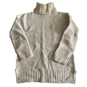 Jessica Simpson Womens Alpaca Sweater Size Small Cottage Core Turtleneck Preppy